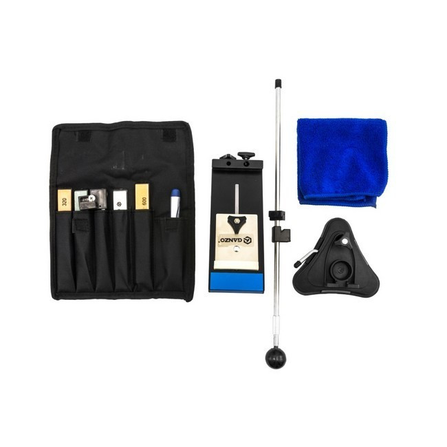 Точильний набір Ganzo Touch Pro Ultra Diamond Kit (3 алмазних камені + прямокутний магніт) 