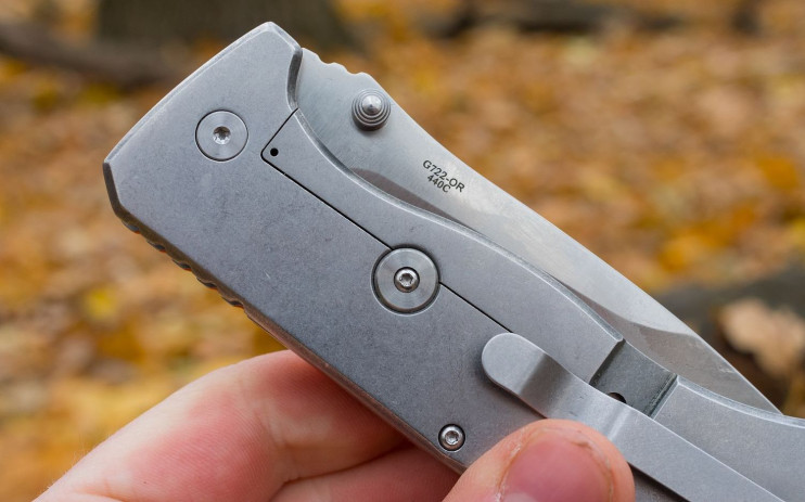 Ніж Ganzo G722 чорний 