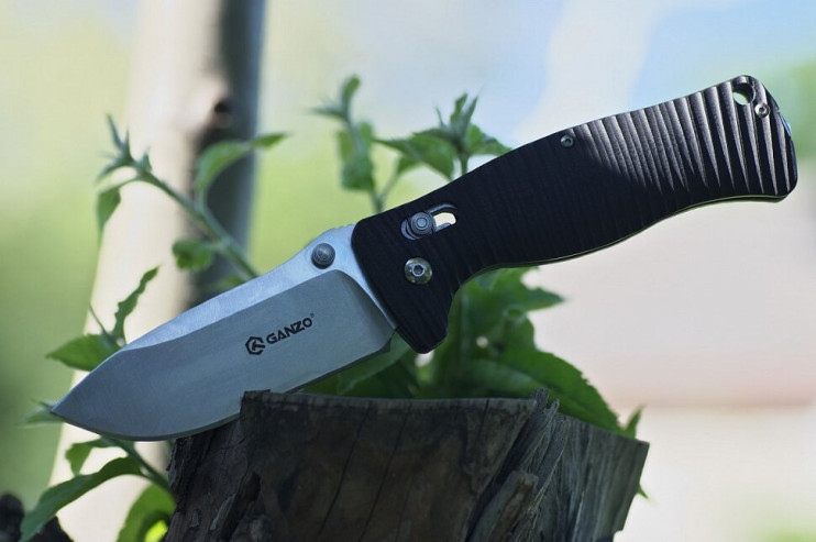 Ніж складаний Ganzo G720-B чорний 