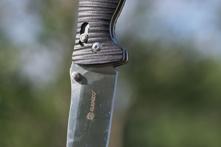 Ніж складаний Ganzo G720-B чорний 