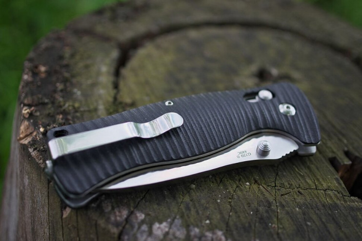 Ніж складаний Ganzo G720-B чорний 