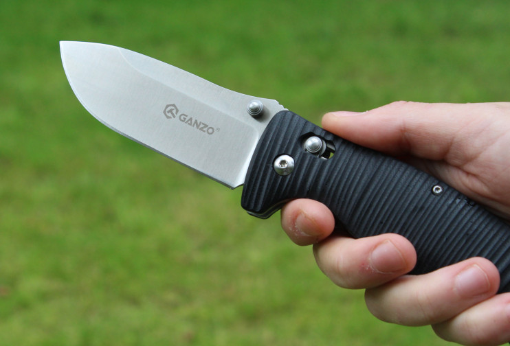 Ніж складаний Ganzo G720-B чорний 