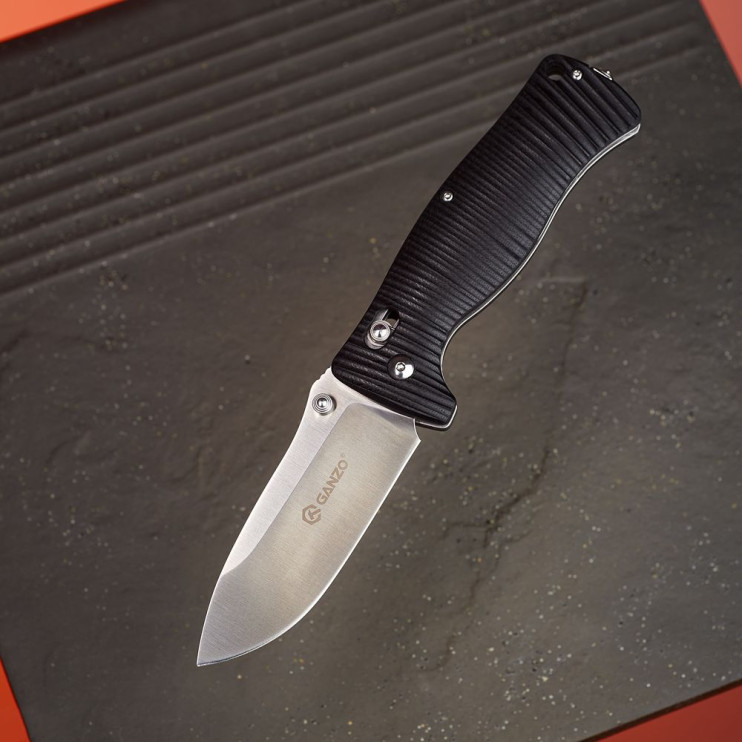Ніж складаний Ganzo G720-B чорний 