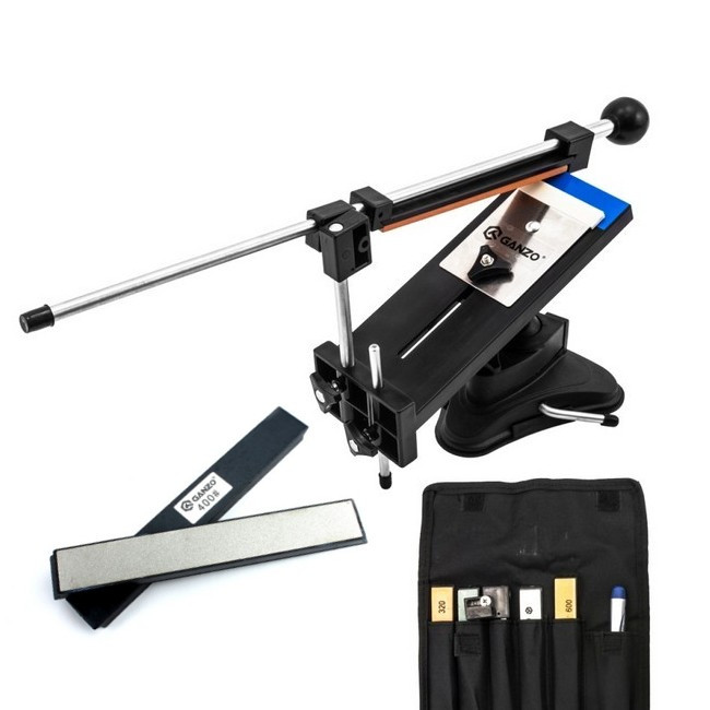 Точильный набор Ganzo Touch Pro Ultra Diamond Kit (3 алмазных камня + прямоугольный магнит)  