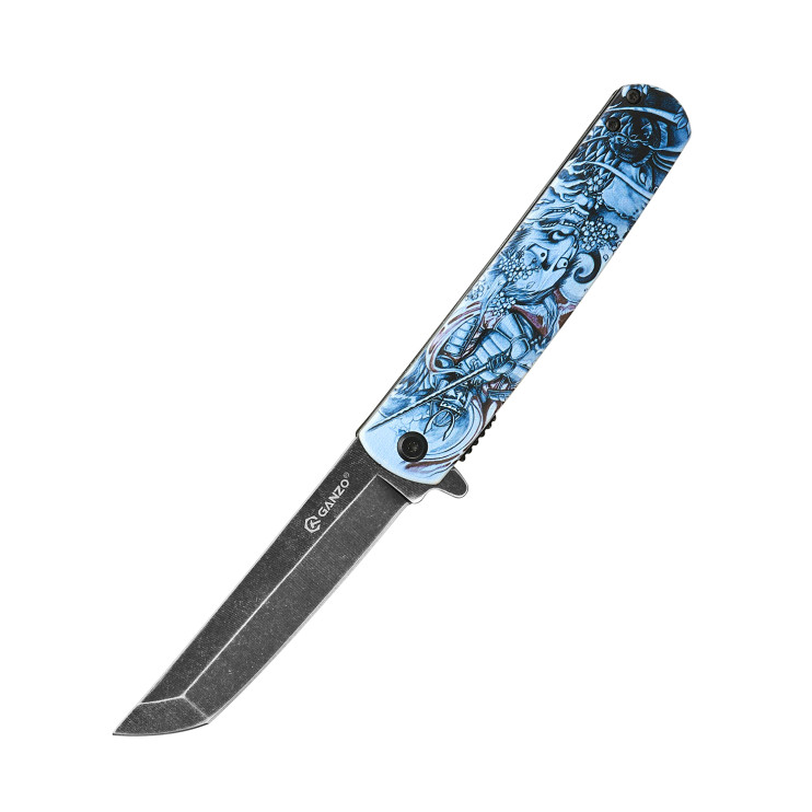 Нож складной Ganzo G626-GS серый самурай  