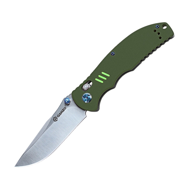 Нож Ganzo G7501 зеленый  