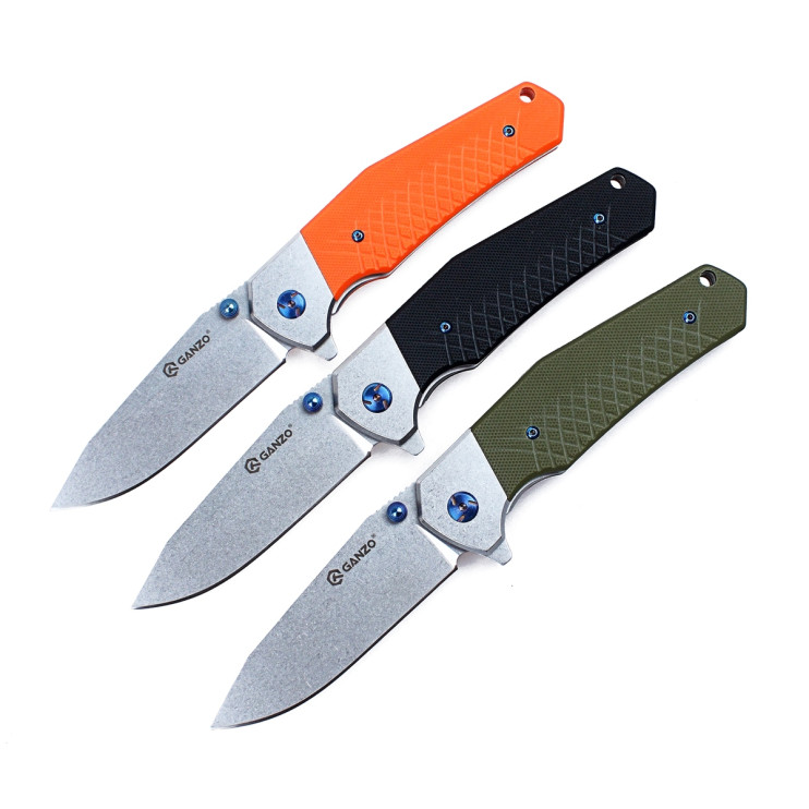 Нож Ganzo G7492 зеленый  