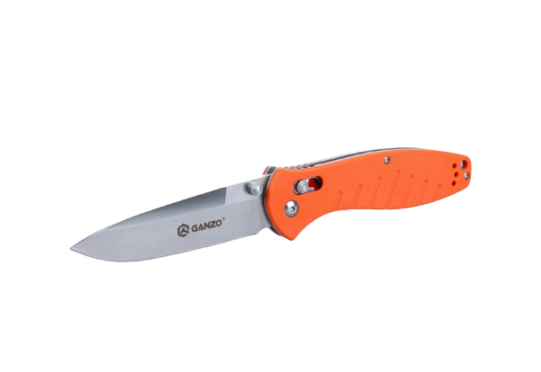 Нож складной Ganzo G738-OR оранжевый  