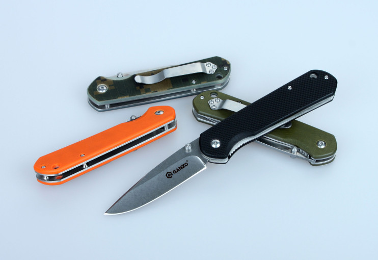 Нож Ganzo G6801 хаки  