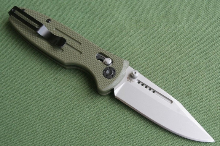 Нож Ganzo G702 зеленый  