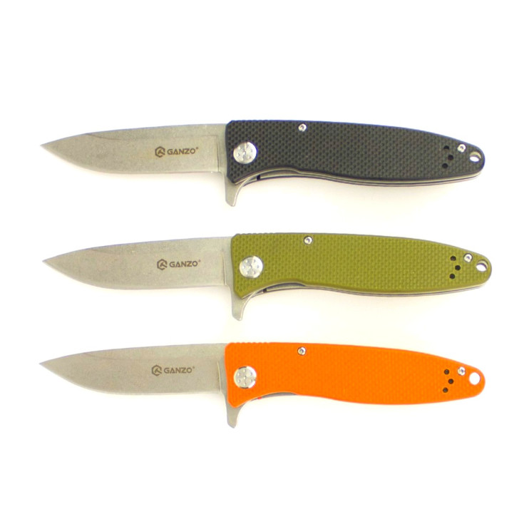 Нож Ganzo G728 черный  