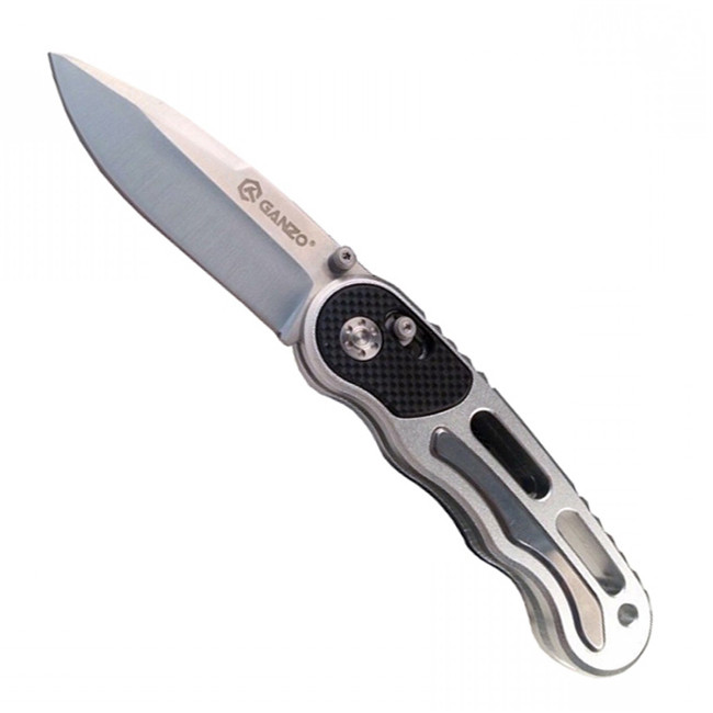 Нож Ganzo G718 серебристый  