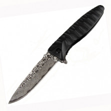 Нож Ganzo G620, клинок с травлением черный