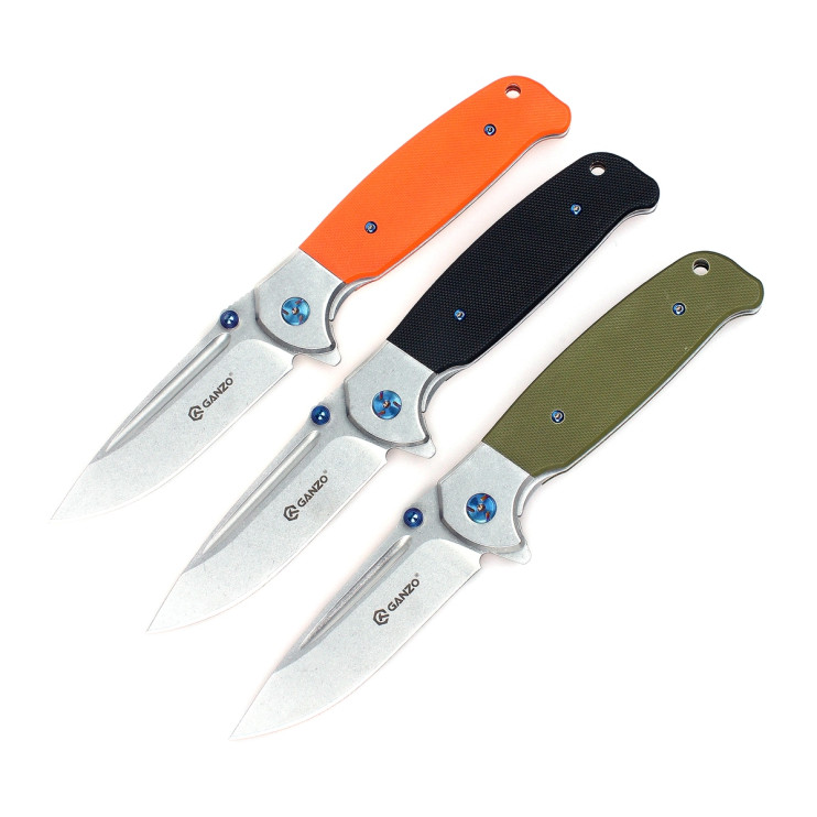 Нож Ganzo G7522 оранжевый  