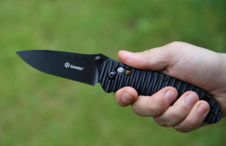 Нож Ganzo G7393P черный  