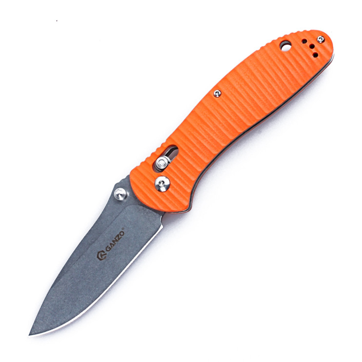 Нож складной Ganzo G7392P-OR оранжевый  