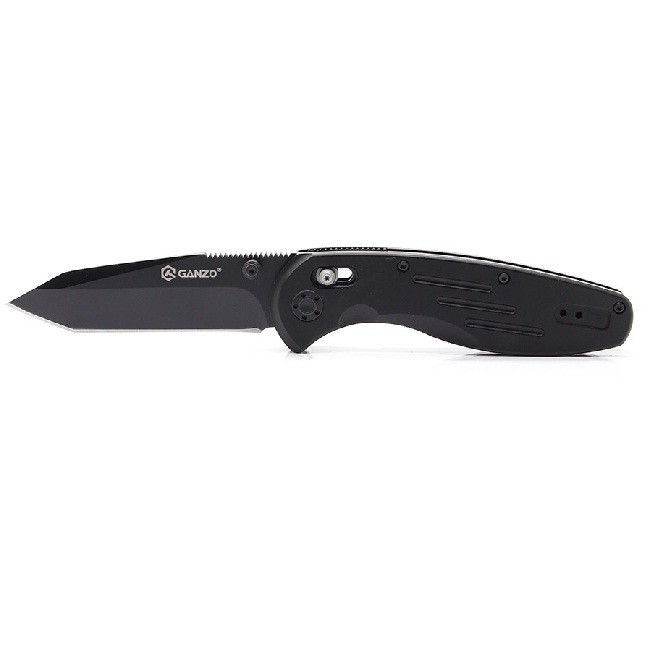 Нож Ganzo G701, черный клинок  