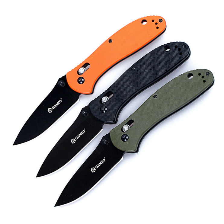 Нож Ganzo G7393 зеленый  