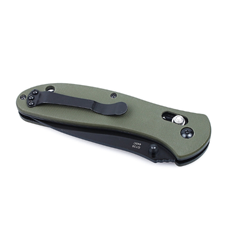 Нож Ganzo G7393 зеленый  