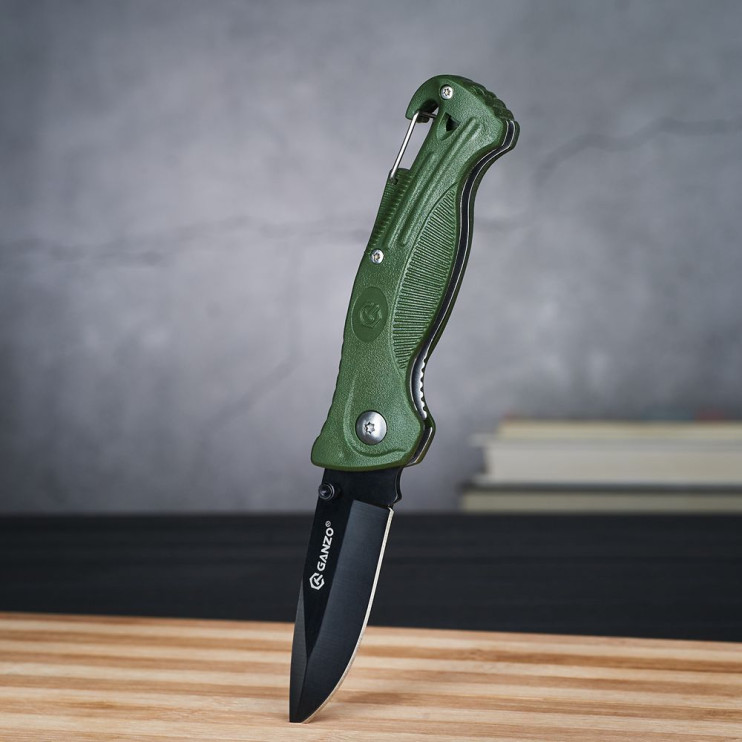 Нож складной Ganzo G611 зеленый  