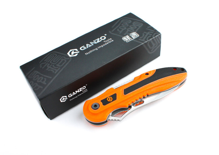 Нож Ganzo G621 оранжевый  