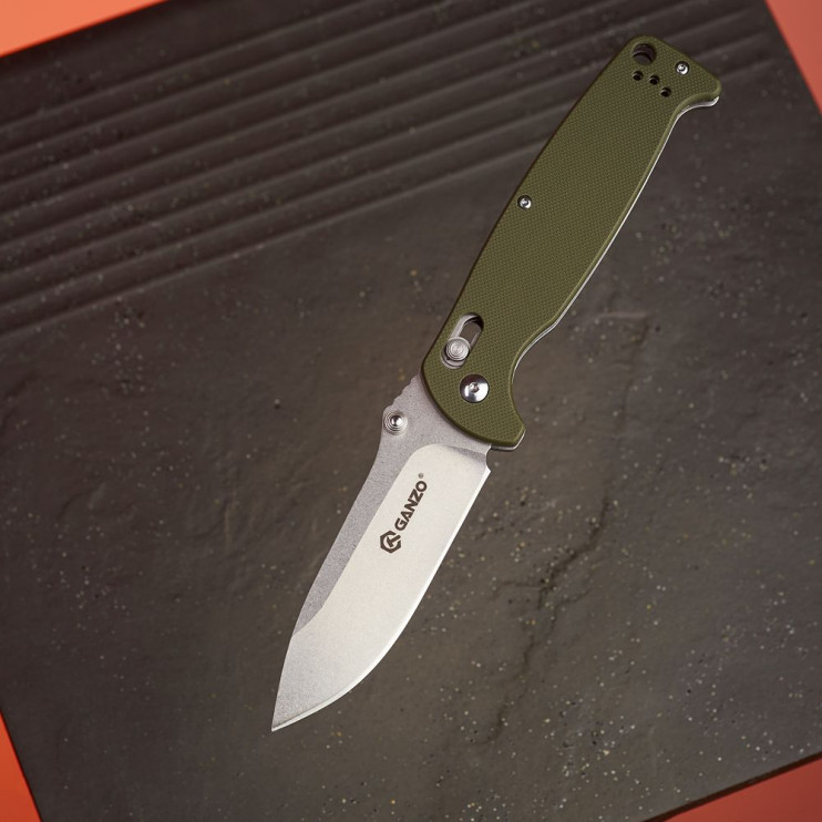 Нож Ganzo G7412-WS зеленый  