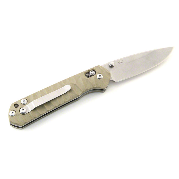 Нож Ganzo G717 желтый  