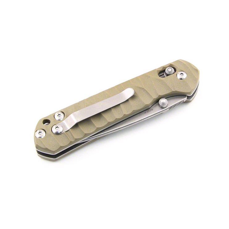 Нож Ganzo G717 желтый  