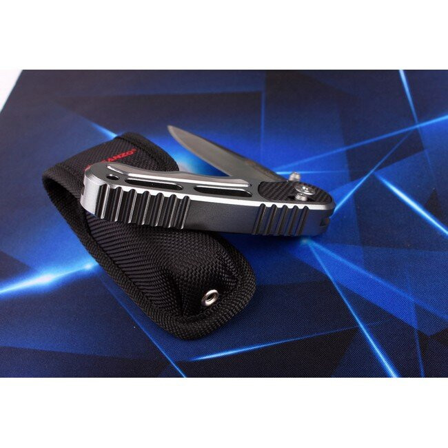 Нож Ganzo G718 серый  
